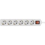 goobay 38845 prolunghe e multiple 5 m 6 presa(e) AC Interno Bianco bianco, 5 m, 6 presa(e) AC, Interno, Tipo F, Tipo F, IP20