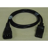 goobay 50081, Cavo di prolunga Nero