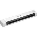 Brother DSmobile DS-640 300 x 300 DPI Bianco bianco/grigio, 215,9 x 1828,8 mm, 300 x 300 DPI, 1200 x 1200 DPI, 15 ppm, Scala di grigio, Bianco