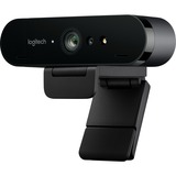 Logitech BRIO ULTRA HD PRO BUSINESS webcam 4096 x 2160 Pixel USB 3.2 Gen 1 (3.1 Gen 1) Nero Nero, 4096 x 2160 Pixel, 90 fps, 1280x720@30fps,1280x720@60fps,1920x1080@30fps,1920x1080@60fps, 720p,1080p,2160p, 5x, 90°