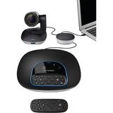 Logitech Group sistema di conferenza Sistema di videoconferenza di gruppo Nero/Argento, Sistema di videoconferenza di gruppo, Full HD, 30 fps, 90°, 10x, Nero, Grigio