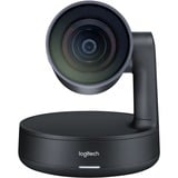 Logitech Rally Camera Nero 3840 x 2160 Pixel 60 fps, Webcam Nero/grigio, 3840 x 2160 Pixel, 60 fps, 90°, 15x, Nero