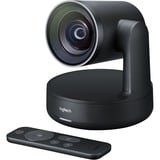 Logitech Rally Camera Nero 3840 x 2160 Pixel 60 fps, Webcam Nero/grigio, 3840 x 2160 Pixel, 60 fps, 90°, 15x, Nero