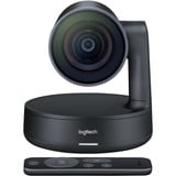 Logitech Rally Camera Nero 3840 x 2160 Pixel 60 fps, Webcam Nero/grigio, 3840 x 2160 Pixel, 60 fps, 90°, 15x, Nero