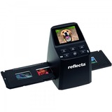 Reflecta x22-Scan Scanner per foto Nero, Scanner diapositive Scanner per foto, Nero, LCD, 5,84 cm (2.3"), CMOS, 1/4"