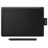 Wacom One by Small tavoletta grafica Nero 2540 lpi (linee per pollice) 152 x 95 mm USB Nero/Rosso, Cablato, 2540 lpi (linee per pollice), 152 x 95 mm, USB, Penna, Nero