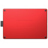 Wacom One by Small tavoletta grafica Nero 2540 lpi (linee per pollice) 152 x 95 mm USB Nero/Rosso, Cablato, 2540 lpi (linee per pollice), 152 x 95 mm, USB, Penna, Nero