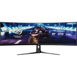 ASUS ROG Strix XG49VQ 124,5 cm (49") 3840 x 1080 Pixel UltraWide Full HD LED Nero, Monitor di gioco Nero, 124,5 cm (49"), 3840 x 1080 Pixel, UltraWide Full HD, LED, 4 ms, Nero