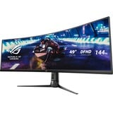 ASUS ROG Strix XG49VQ 124,5 cm (49") 3840 x 1080 Pixel UltraWide Full HD LED Nero, Monitor di gioco Nero, 124,5 cm (49"), 3840 x 1080 Pixel, UltraWide Full HD, LED, 4 ms, Nero