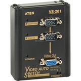ATEN VS201 conmutador de vídeo VGA, Interruttore VGA, 1920 x 1440, 100 MHz, 1920 x 1440 Pixel, 200 g, 98 x 104 x 24 mm