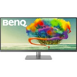 BenQ PD3420Q 86,4 cm (34") 3440 x 1440 Pixel Quad HD LED Grigio Nero/Argento, 86,4 cm (34"), 3440 x 1440 Pixel, Quad HD, LED, 5 ms, Grigio