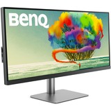 BenQ PD3420Q 86,4 cm (34") 3440 x 1440 Pixel Quad HD LED Grigio Nero/Argento, 86,4 cm (34"), 3440 x 1440 Pixel, Quad HD, LED, 5 ms, Grigio