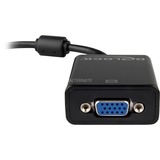 DeLOCK 61848 cavo e adattatore video 0,125 m VGA (D-Sub) DisplayPort Nero Nero, 0,125 m, VGA (D-Sub), DisplayPort, Maschio, Femmina, Nero