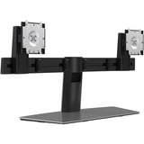 Dell Supporto per doppio monitor - MDS19, Supporto per pavimento Nero, 6 kg, 48,3 cm (19"), 68,6 cm (27"), 100 x 100 mm, Regolazione altezza, Alluminio, Nero