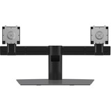 Dell Supporto per doppio monitor - MDS19, Supporto per pavimento Nero, 6 kg, 48,3 cm (19"), 68,6 cm (27"), 100 x 100 mm, Regolazione altezza, Alluminio, Nero