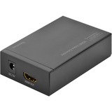 Digitus DS-55121 moltiplicatore AV Ricevitore AV Nero, Switch KVM 1920 x 1080 Pixel, Ricevitore AV, 120 m, Compatibilità 3D, Nero