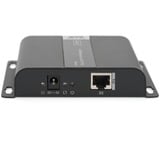 Digitus DS-55125 moltiplicatore AV Ricevitore AV Nero, Estensione HDMI Nero, 3840 x 2160 Pixel, Ricevitore AV, 120 m, Cablato, Nero
