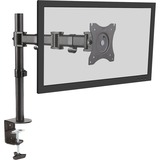 Digitus Morsetto universale monitor singolo, Base per monitor Nero, Morsa, 8 kg, 38,1 cm (15"), 68,6 cm (27"), 100 x 100 mm, Nero