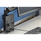 Digitus Sostegno multifunzionale Mini Desktop PC Morsa, 5 kg, 75 x 75 mm, 100 x 100 mm, Nero