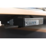 Digitus Sostegno multifunzionale Mini Desktop PC, Supporto Morsa, 5 kg, 75 x 75 mm, 100 x 100 mm, Nero