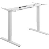 Digitus Struttura per tavolo dall’altezza regolabile elettricamente, Base bianco, Telaio per tavolo, Bianco, Interno, 1700 mm, 700 mm, 620 mm