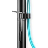 Digitus Supporto a colonna universale per monitor singolo, Base per monitor Nero, Morsa, 8 kg, 38,1 cm (15"), 81,3 cm (32"), 100 x 100 mm, Nero