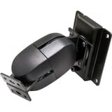 Ergotron 100 Series Double Pivot 61 cm (24"), Montaggio a parete Nero, 61 cm (24"), 10,4 kg, 75 x 75 mm, 100 x 100 mm, 0 - 180°, Metallo