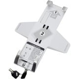 Ergotron 45-460-026 carrello e supporto multimediale Argento, Backup argento, Supporto multimediale, Argento, 2,3 kg, 20,1 cm (7.9"), 33 cm (13"), 75 x 75,100 x 100 mm
