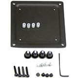 Ergotron 75 mm to 100 mm Conversion Plate Kit, Adattatore Nero, 500 g, VESA 75 x 75 mm / 100 x 100 mm