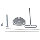 Ergotron 98-034 kit di fissaggio bianco, 181 g, 230 mm, 200 mm, 13 mm, 200 g