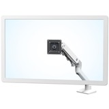 Ergotron HX Series 45-475-216 supporto da tavolo per Tv a schermo piatto 124,5 cm (49") Bianco Scrivania bianco, Morsa, 19 kg, 124,5 cm (49"), 400 x 400 mm, Regolazione altezza, Bianco