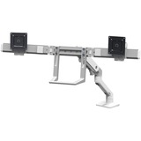 Ergotron HX Series 45-476-216 supporto da tavolo per Tv a schermo piatto 81,3 cm (32") Bianco Scrivania bianco, Bullone di ancoraggio, 15,9 kg, 81,3 cm (32"), 400 x 400 mm, Regolazione altezza, Bianco