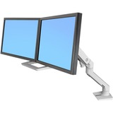 Ergotron HX Series 45-476-216 supporto da tavolo per Tv a schermo piatto 81,3 cm (32") Bianco Scrivania bianco, Bullone di ancoraggio, 15,9 kg, 81,3 cm (32"), 400 x 400 mm, Regolazione altezza, Bianco