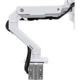 Ergotron HX Series 45-476-216 supporto da tavolo per Tv a schermo piatto 81,3 cm (32") Bianco Scrivania bianco, Bullone di ancoraggio, 15,9 kg, 81,3 cm (32"), 400 x 400 mm, Regolazione altezza, Bianco