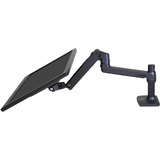 Ergotron LX Series 45-241-224 supporto da tavolo per Tv a schermo piatto 86,4 cm (34") Nero Scrivania Nero, Morsa/Bullone di ancoraggio, 11,3 kg, 86,4 cm (34"), 100 x 100 mm, Regolazione altezza, Nero