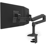 Ergotron LX Series 45-489-224 supporto da tavolo per Tv a schermo piatto 63,5 cm (25") Nero Scrivania Nero, Bullone di ancoraggio, 10 kg, 63,5 cm (25"), 100 x 100 mm, Regolazione altezza, Nero