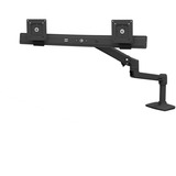 Ergotron LX Series 45-489-224 supporto da tavolo per Tv a schermo piatto 63,5 cm (25") Nero Scrivania, Base per monitor Nero, Bullone di ancoraggio, 10 kg, 63,5 cm (25"), 100 x 100 mm, Regolazione altezza, Nero