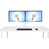 Ergotron LX Series 45-491-216 supporto da tavolo per Tv a schermo piatto 68,6 cm (27") Bianco Scrivania bianco, 18,1 kg, 68,6 cm (27"), 75 x 75 mm, 100 x 100 mm, Regolazione altezza, Bianco