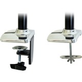 Ergotron LX Series Desk Mount LCD Arm 86,4 cm (34") Nero Scrivania argento, 11,3 kg, 86,4 cm (34"), 75 x 75 mm, 100 x 100 mm, Nero