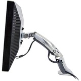 Ergotron MX Series Desk Mount LCD Arm 76,2 cm (30") Alluminio, Base per monitor argento, 13,6 kg, 76,2 cm (30"), 75 x 75 mm, 200 x 200 mm, Alluminio