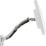 Ergotron MX Wall Mount LCD Arm 106,7 cm (42") Alluminio Parete argento, 13,6 kg, 106,7 cm (42"), 75 x 75 mm, 200 x 200 mm, Alluminio