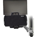 Ergotron StyleView Sit-Stand Combo Arm 61 cm (24") Alluminio Parete bianco, 13,2 kg, 61 cm (24"), 75 x 75 mm, 100 x 100 mm, Alluminio