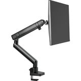 ICY BOX IB-MS313-T 81,3 cm (32") Nero Scrivania, Base per monitor Nero, Morsa, 8 kg, 81,3 cm (32"), 75 x 75 mm, 100 x 100 mm, Nero