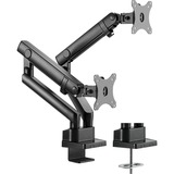ICY BOX IB-MS314-T 81,3 cm (32") Nero Scrivania, Base per monitor Nero, Morsa, 16 kg, 81,3 cm (32"), 75 x 75 mm, 100 x 100 mm, Nero