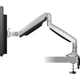 ICY BOX IB-MS504-T 81,3 cm (32") Nero, Argento Scrivania, Base per monitor argento/Nero, Morsa, 18 kg, 81,3 cm (32"), 75 x 75 mm, 100 x 100 mm, Nero, Argento