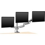 ICY BOX IB-MS505-TI 81,3 cm (32") Morsa Nero, Argento, Base per monitor argento/Nero, Morsa, 21 kg, 81,3 cm (32"), 75 x 75 mm, 100 x 100 mm, Nero, Argento