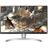 LG 27UL650-W LED display 68,6 cm (27") 3840 x 2160 Pixel 4K Ultra HD Argento, Monitor di gioco bianco/Argento, 68,6 cm (27"), 3840 x 2160 Pixel, 4K Ultra HD, LED, 5 ms, Argento