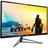Philips M Line Display 4K HDR con Ambiglow 326M6VJRMB/00, Monitor LED Nero, 80 cm (31.5"), 3840 x 2160 Pixel, 4K Ultra HD, LED, 4 ms, Nero