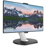 Philips P Line Monitor LCD con dock USB-C 329P9H/00, Monitor LED Nero/Argento, 80 cm (31.5"), 3840 x 2160 Pixel, 4K Ultra HD, LED, 5 ms, Nero