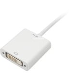 Sharkoon 0.15m, Mini DisplayPort/DVI 0,15 m Bianco bianco, Mini DisplayPort/DVI, 0,15 m, Mini DisplayPort, DVI, Maschio, Femmina, Oro